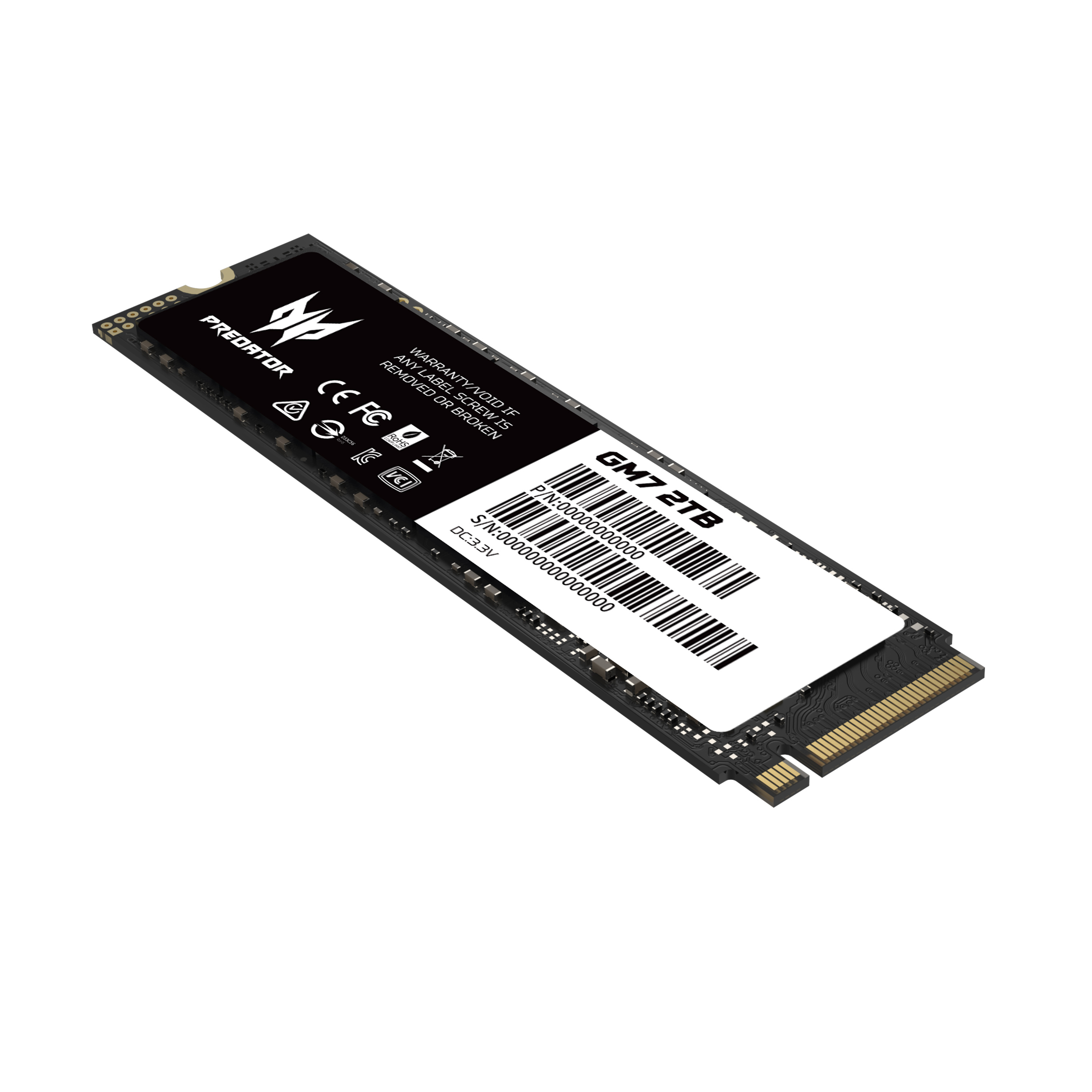 Predator SSD GM7 M.2 NVMe PCIe Gen 4*4 2TB image 4