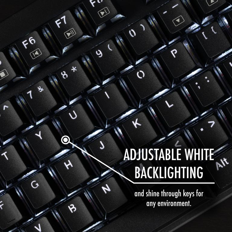 Plugable Technologies USB-MECH87RW keyboard Gaming QWERTY English Black – image 4