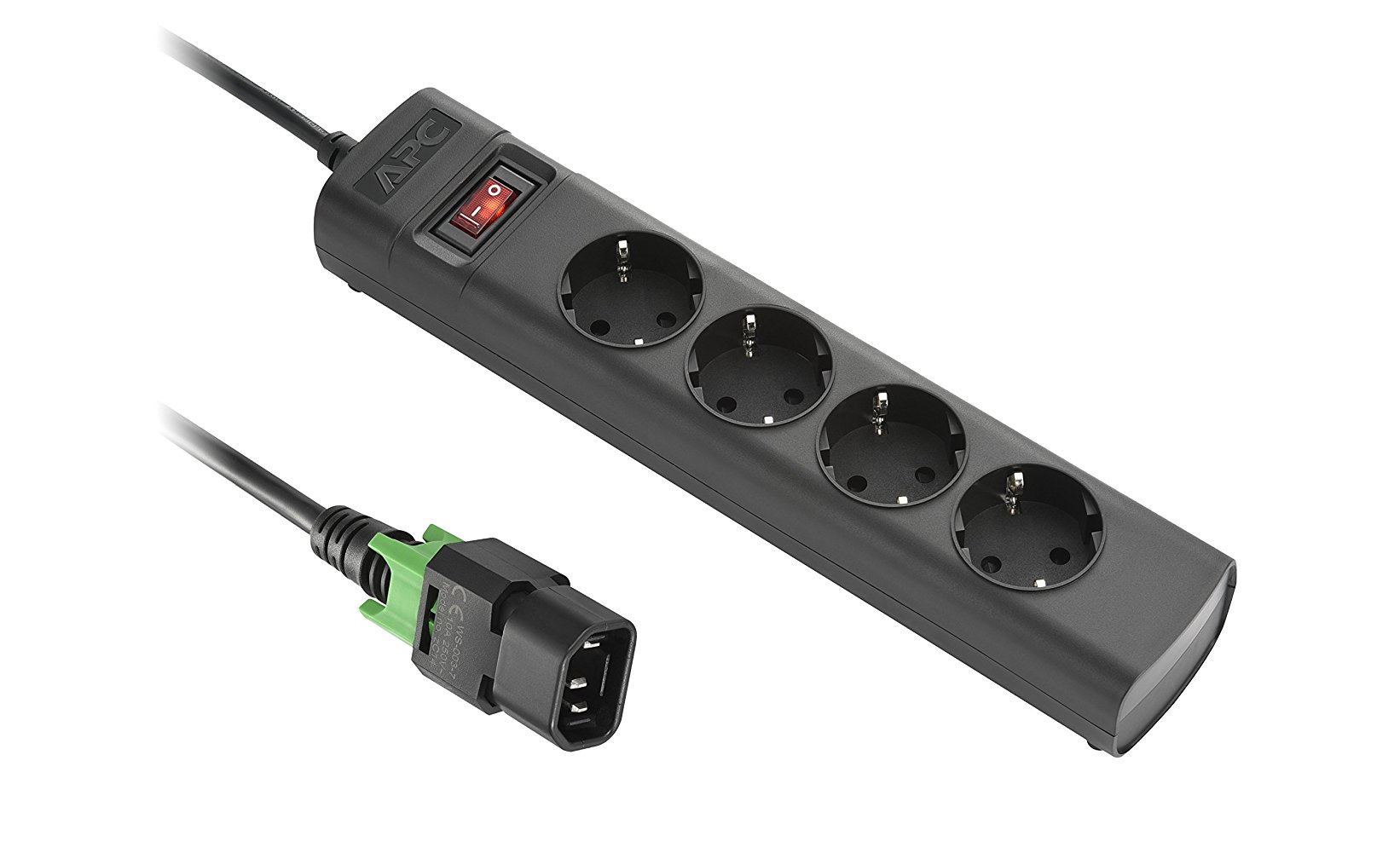 APC PZ42IZ-GR power distribution unit (PDU) 4 AC outlet(s) Black – image 2