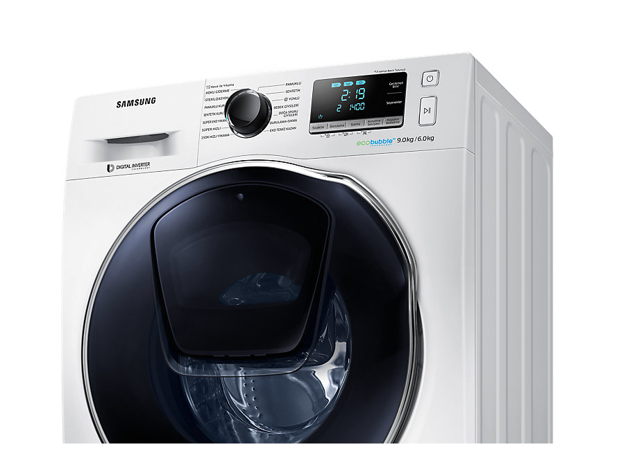 Samsung WD90K6B10OW washer dryer Freestanding Front-load White – image 6