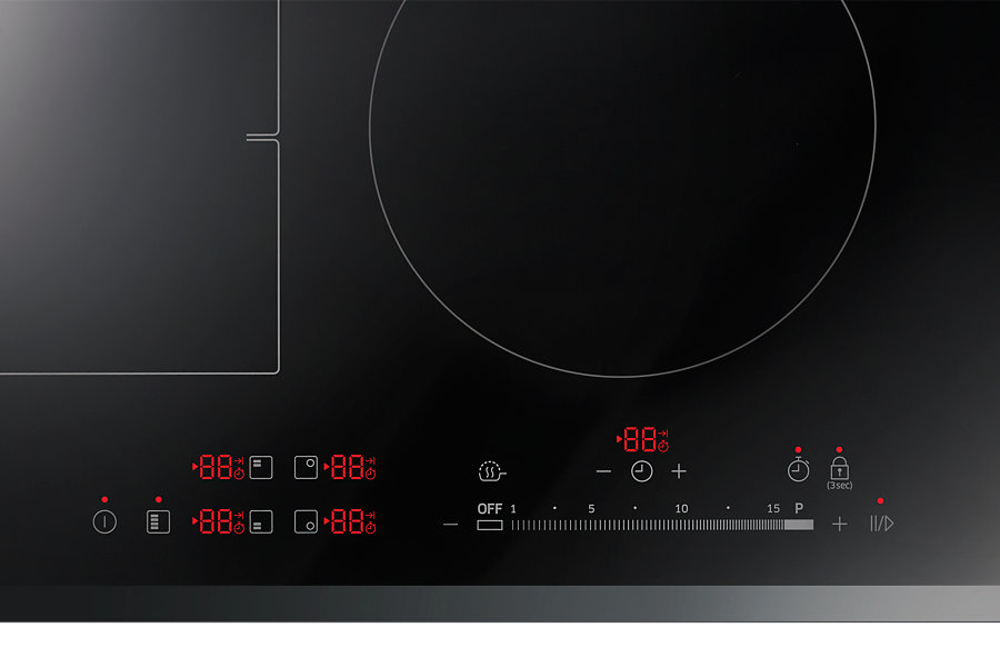 Samsung NZ64K7757BK/EF hob Black Built-in Zone induction hob 4 zone(s) – image 4