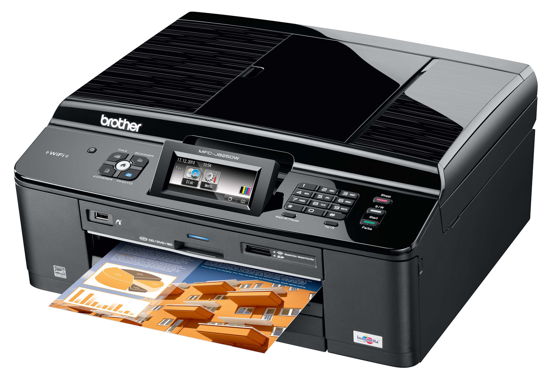 Brother MFC-J825DW multifunction printer Inkjet A4