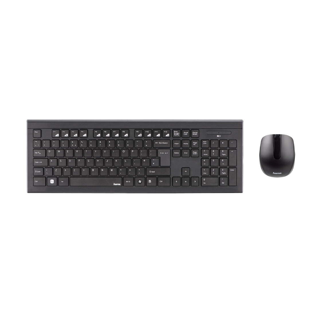 Hama 73182664 keyboard Mouse included Universal UK English Black – image 8