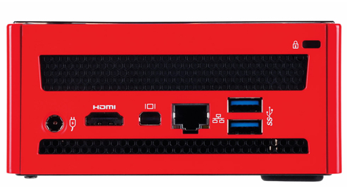 GIGABYTE GB-BXA8G-8890 PC/workstation barebone USFF Black, Red A8-5557M Socket FP2 (µBGA-827) – image 3