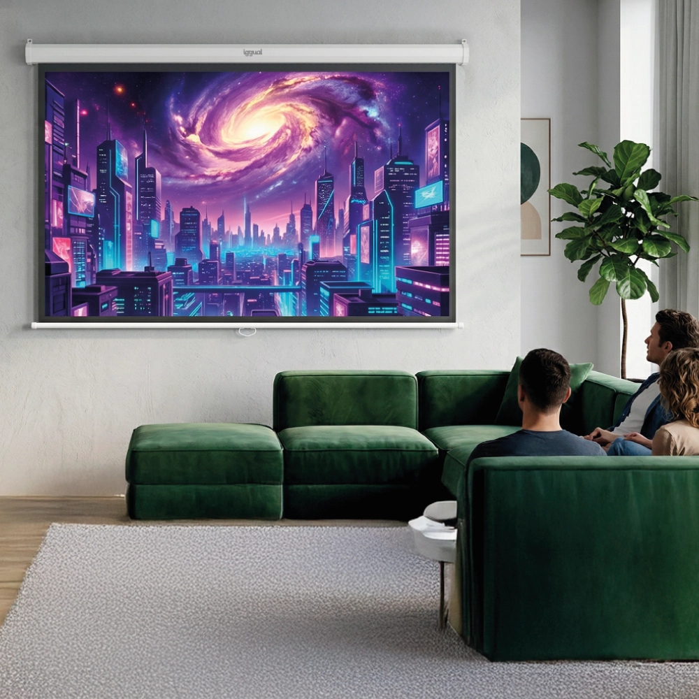 iggual PSIMS180 projection screen 2.54 m (100") 1:1 – image 8