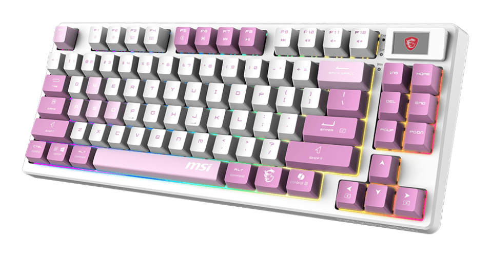 Teclado MSI Forge GK600 TKL Violet