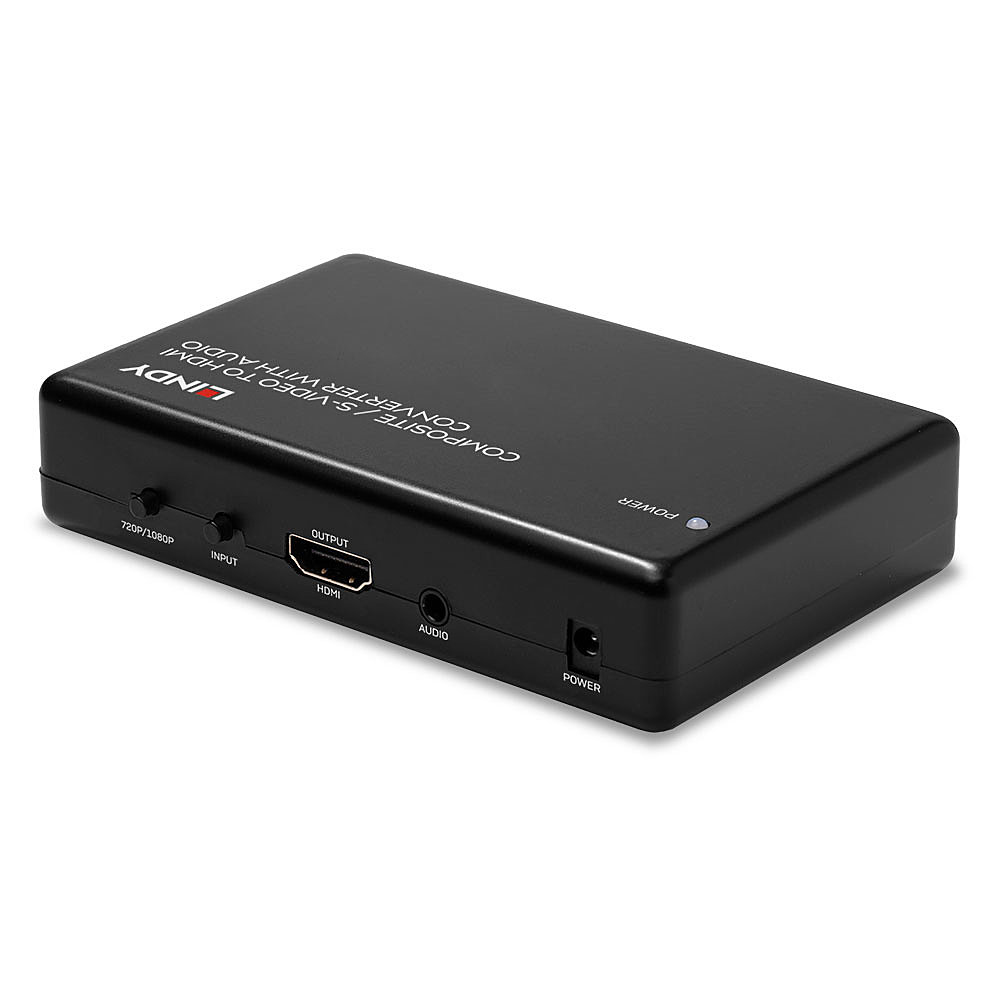 Lindy Composite / S-Video to HDMI Converter with Audio – image 2
