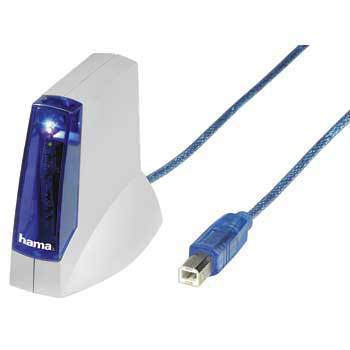 Hama PS-100 print server Violet, White – image 2