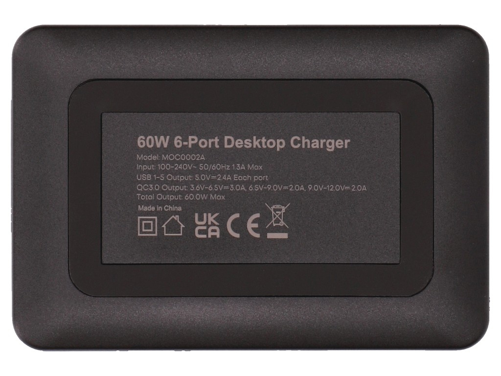 2-Power Multi-Port USB Charging Station 10A Max – image 2