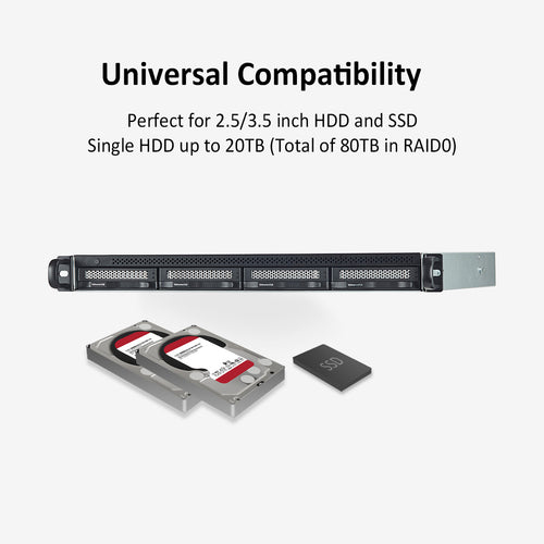 TerraMaster U4-423 NAS/storage server Intel® Celeron® N5095 – image 4