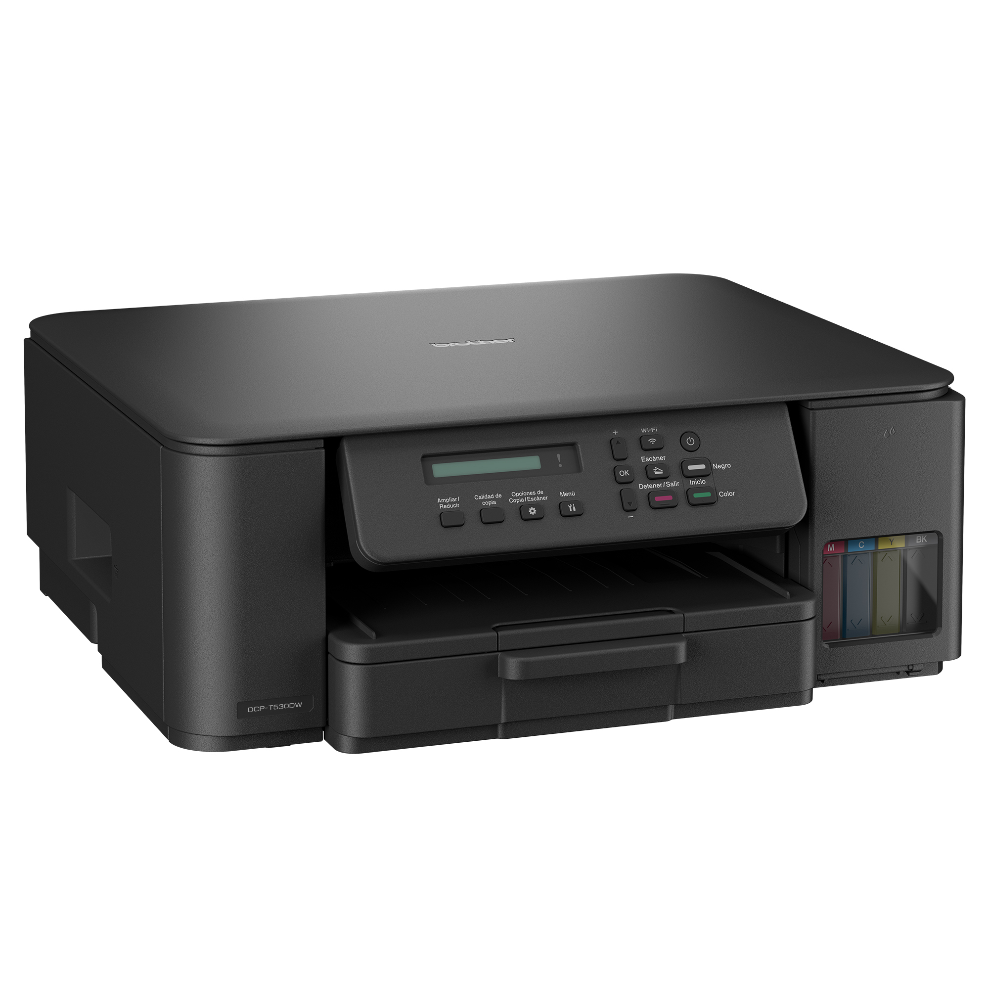 Multifuncional Brother DCP-T530DW - 27ppm Negro - 11ppm Color - Tinta Continua - Wi-Fi - USB - Dúplex - DCPT530DW