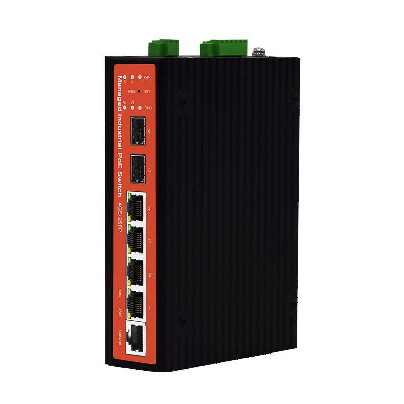 Ernitec ELECTRA-M06-INDUSTRIAL network switch Managed L2 Gigabit Ethernet (10/100/1000) – image 1