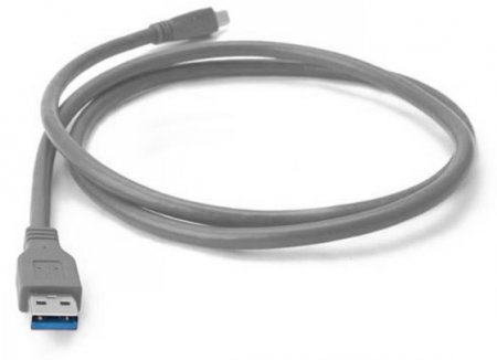 Manhattan 302371 USB kabelis USB 2.0 4,572 m Mini-USB A USB A Pilka