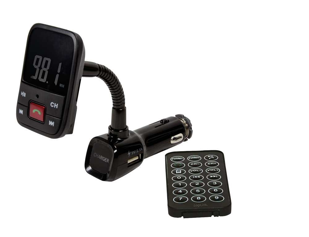 LogiLink FM0003 FM transmitter 87.5 - 108 MHz Bluetooth Black – image 4