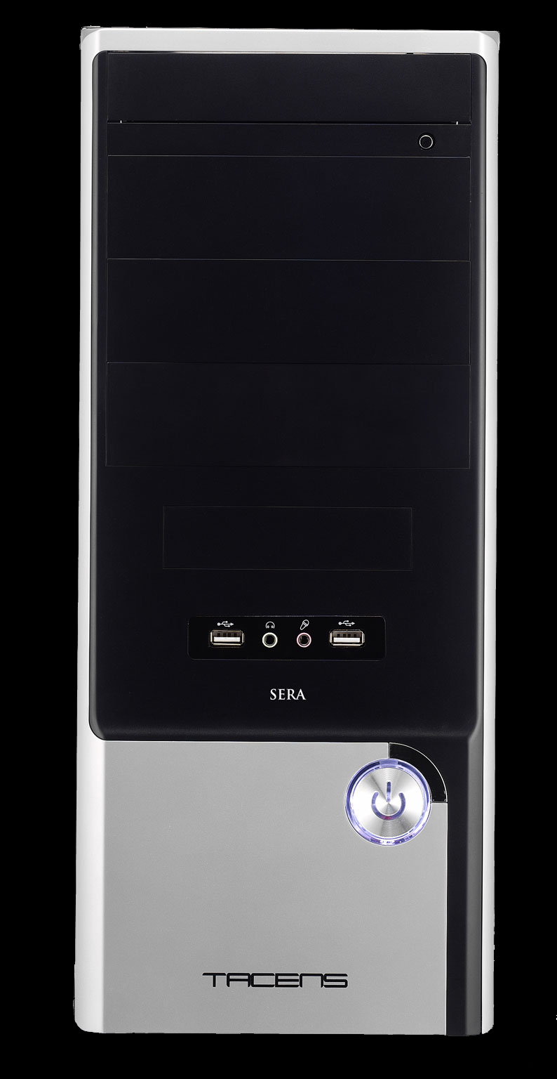 Tacens Sera Midi Tower Black, Silver – image 2