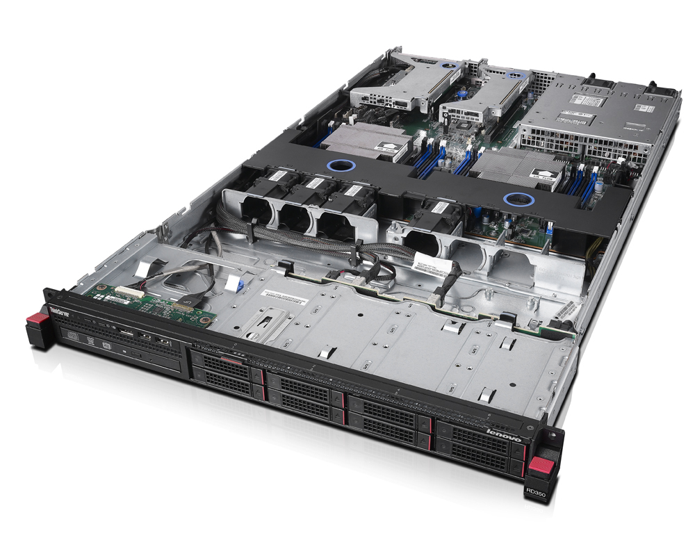 Lenovo ThinkServer RD350 server 0 GB Rack (1U) Intel® Xeon® E5 v4 E5-2620V4 2.1 GHz 16 GB DDR4-SDRAM 750 W