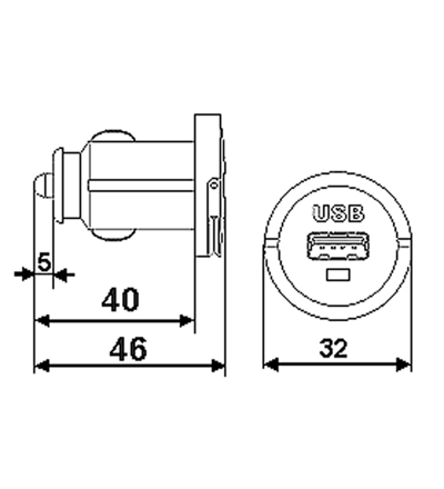 Techly Compact 1p USB – image 5