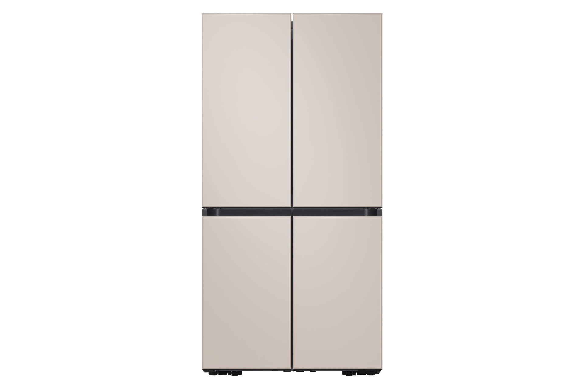 Samsung Bespoke RF65A9676AP/EU French Style Fridge Freezer with Beverage Center™ - Satin Beige – image 1