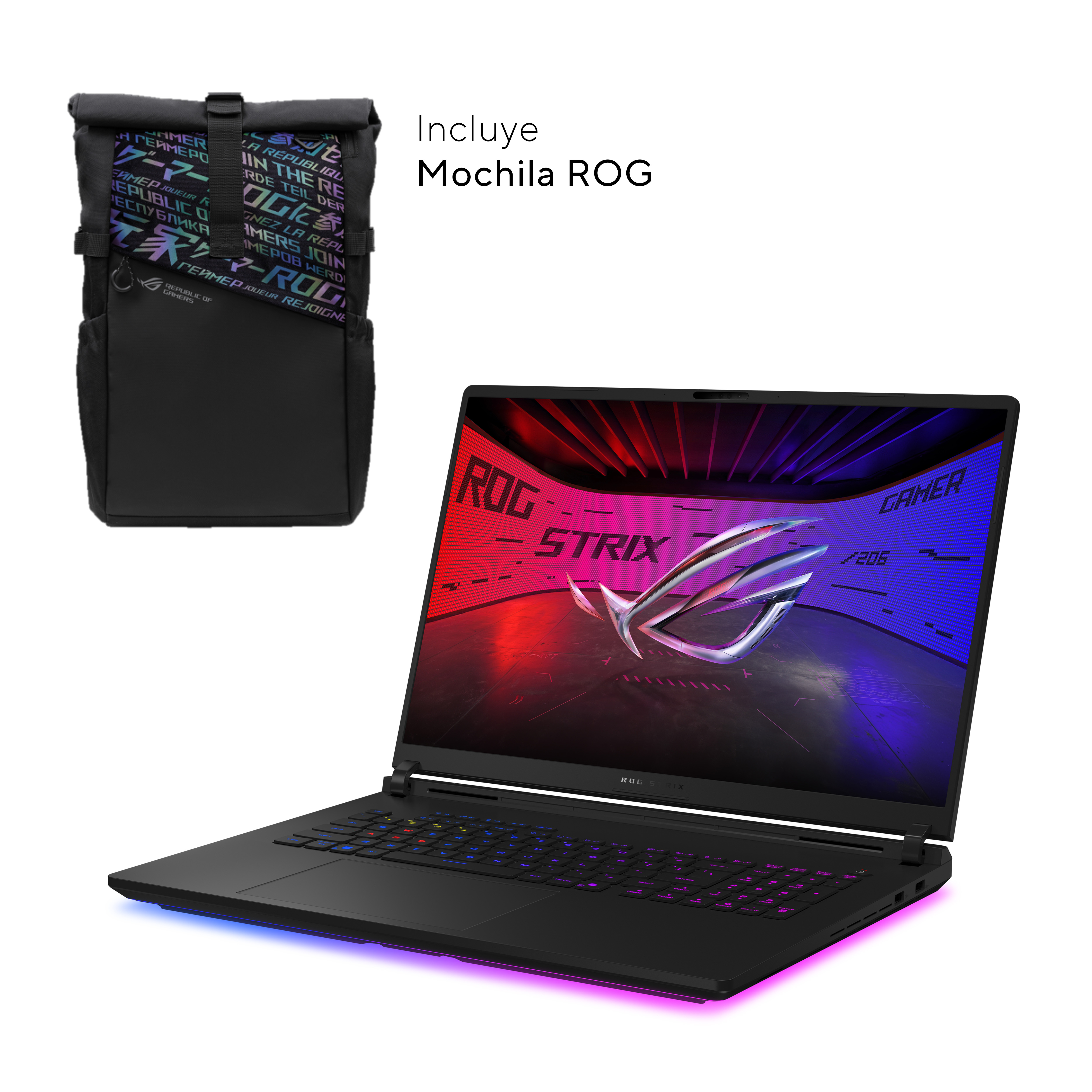 Portátil gaming - ASUS ROG Strix SCAR 18 G835LW-SA077W, " WQXGA, Intel® Core™ Ultra 9 275HX, 64 GB RAM, 2 TB SSD, GeForce RTX™ 5080, Windows 11 - imagen 2