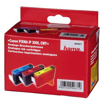 Hama Can. Pixma Ip3000 Cmy Ic Red