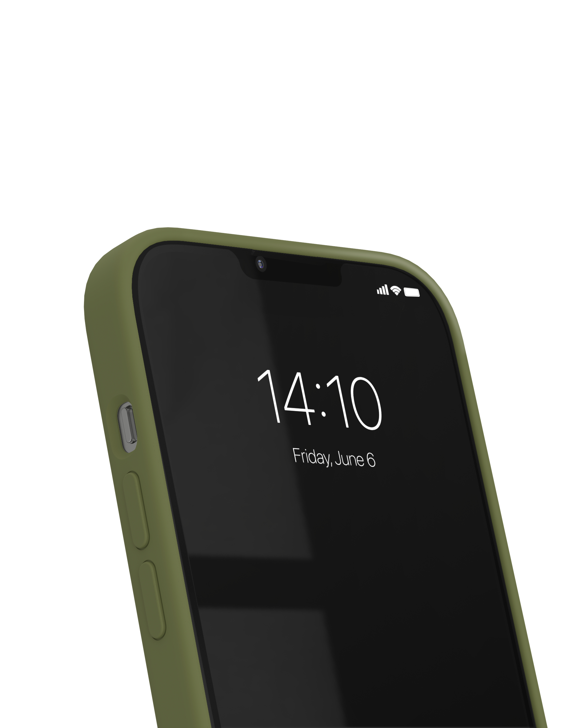 iDeal of Sweden Silicone Case MagSafe iPhone 13/14 Khaki – image 3