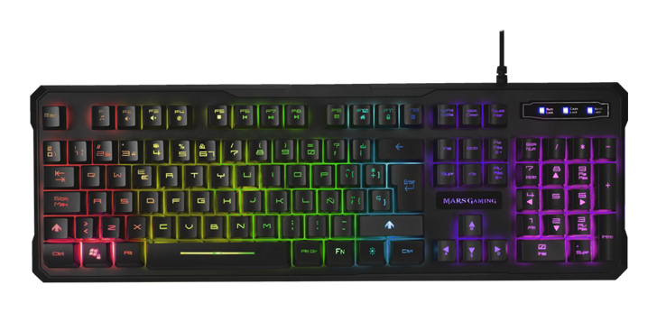 Mars Gaming MK218 keyboard USB QWERTY Russian Black – image 8