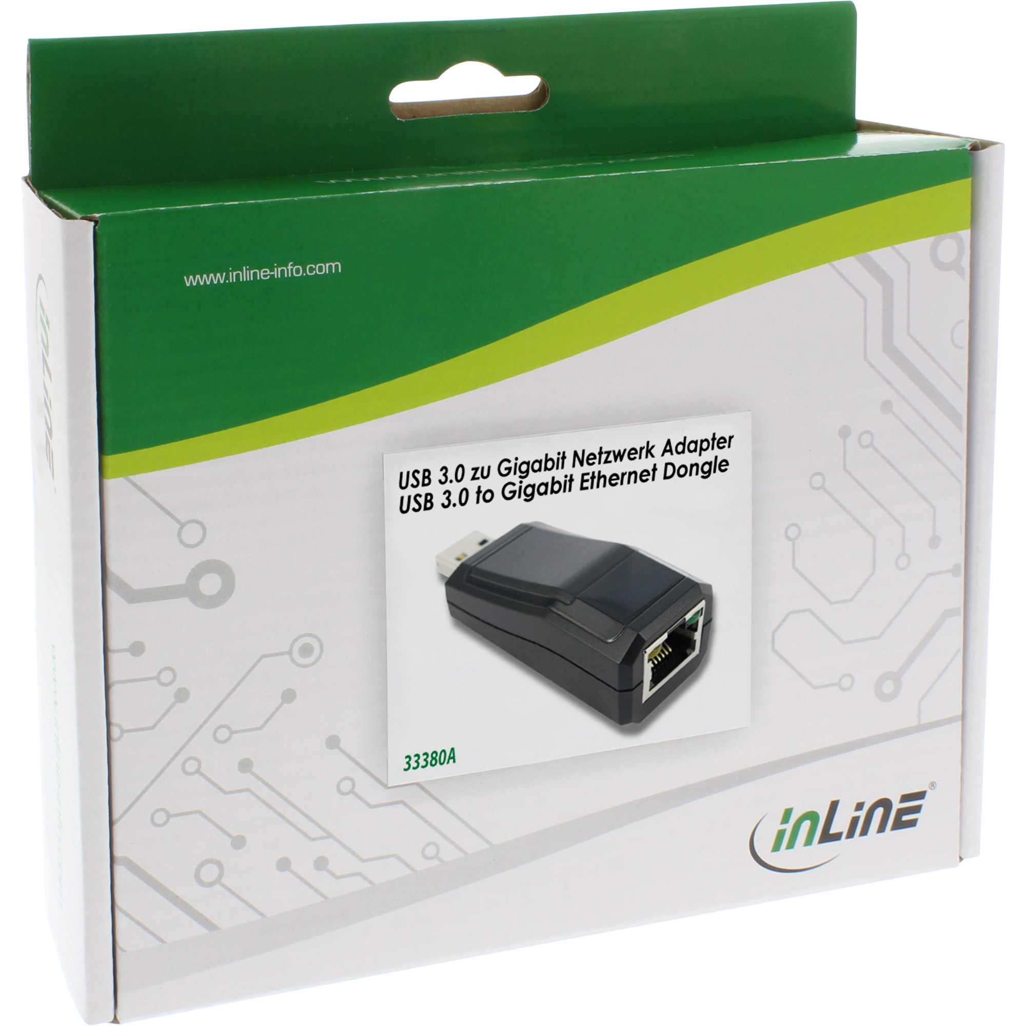 InLine USB 3.0 Gigabit Ethernet Network Adapter – image 3