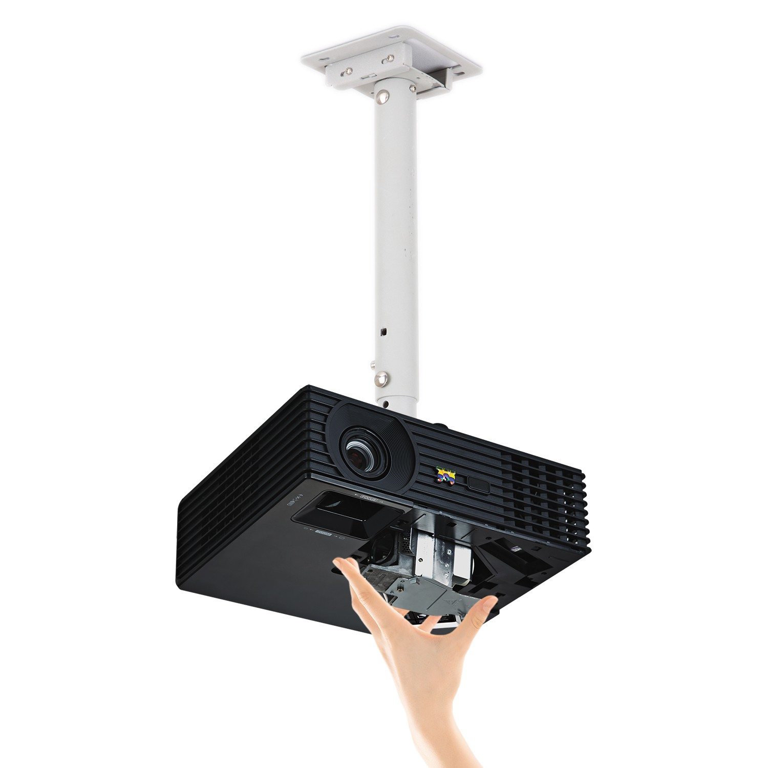 Viewsonic PJD5134 data projector Standard throw projector 2800 ANSI lumens DLP SVGA (800x600) 3D Black – image 4