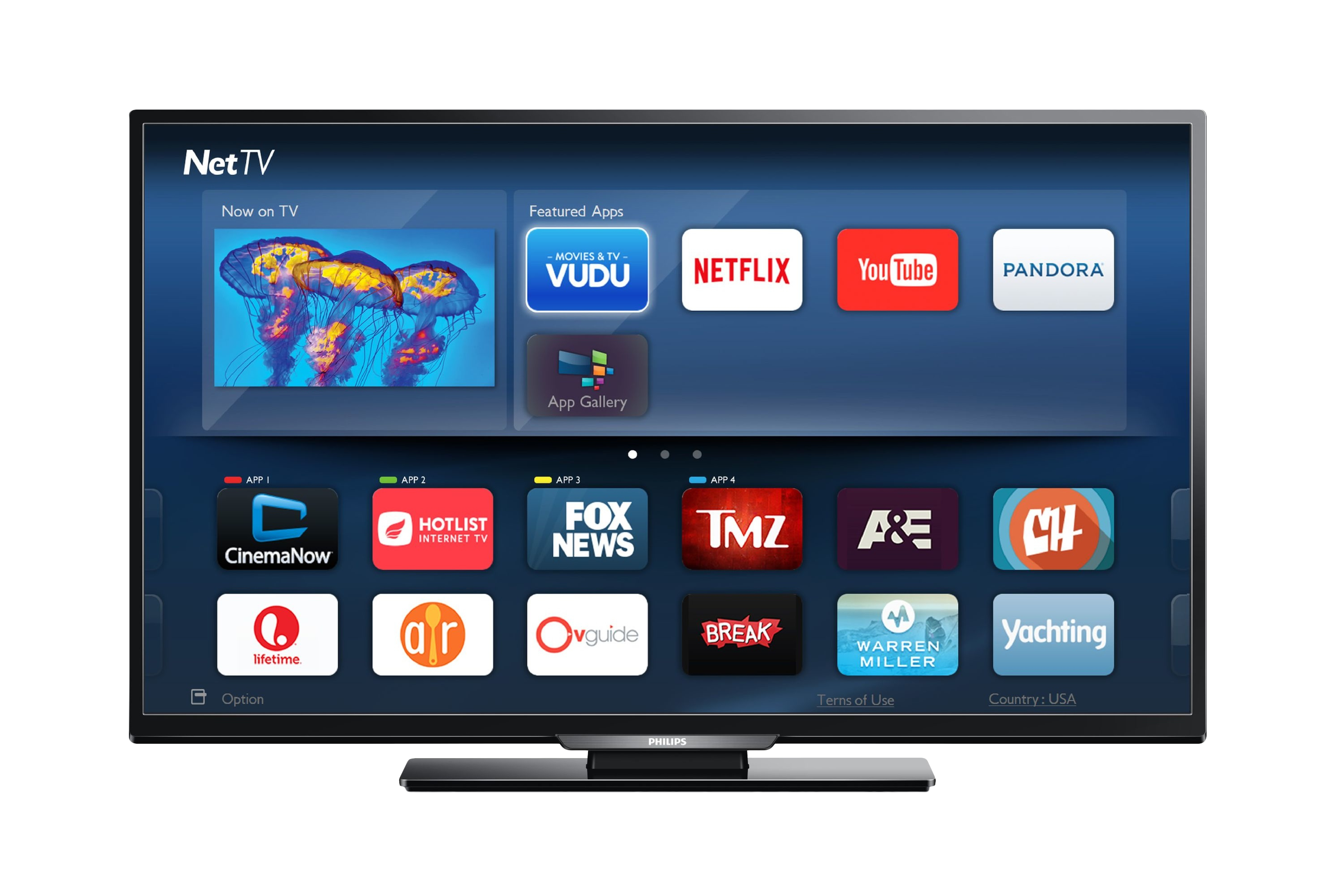 Philips PFL4901 55" — vue 1 sur 5