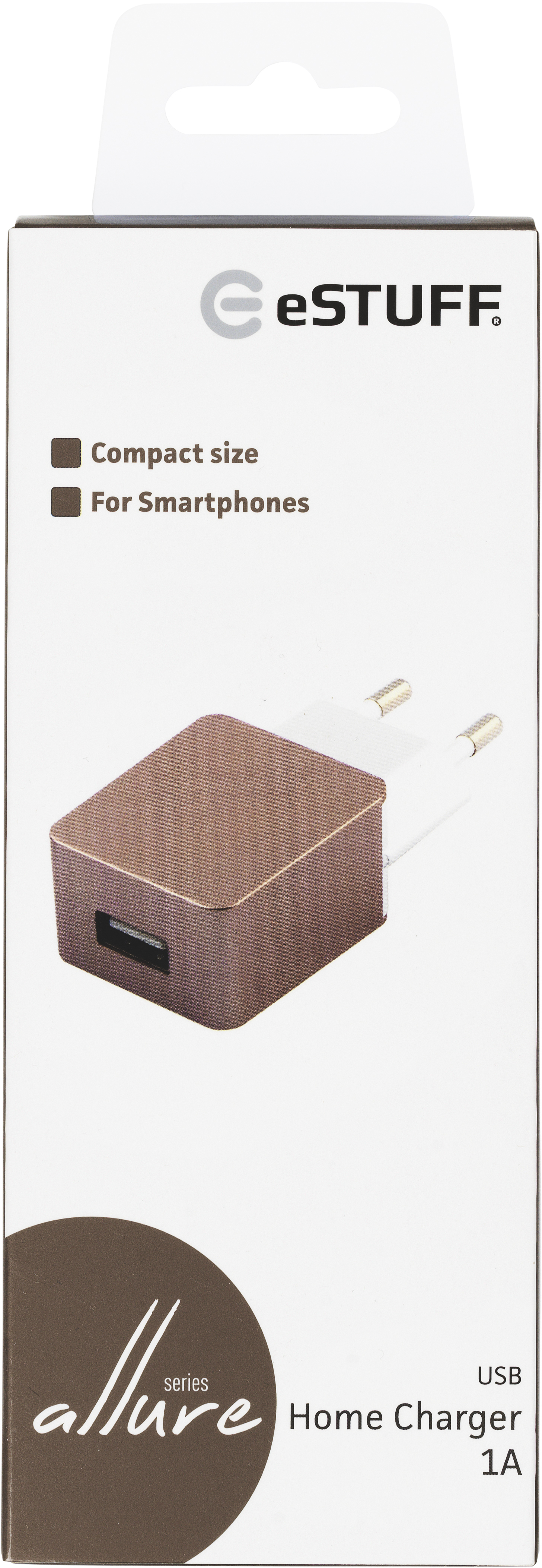 eSTUFF ES80126EU-ROSE mobile device charger Digital camera, Headphones, Mobile phone, Portable speaker, Power bank, Smartphone, Smartwatch, Tablet Rose gold AC – image 2