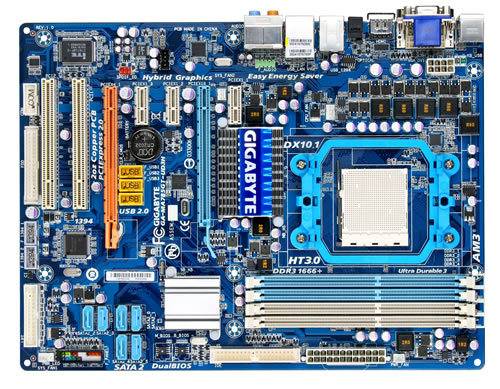 GIGABYTE GA-MA785GT-UD3H motherboard AMD