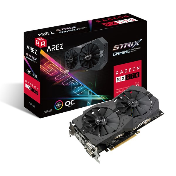 ASUS AREZ-STRIX-RX570-O4G-GAMING AMD Radeon RX 570