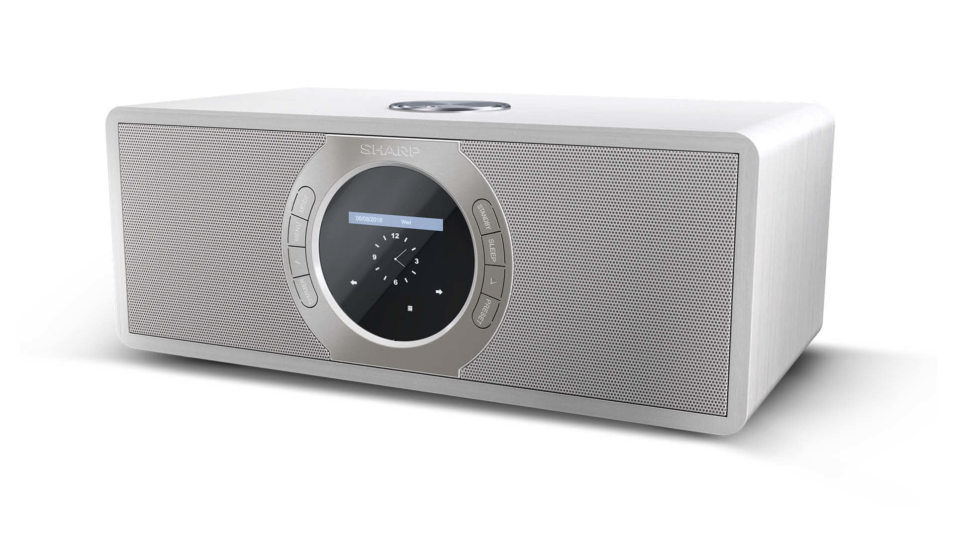 Sharp DR-I470(WH) radio Personal Analog & digital White