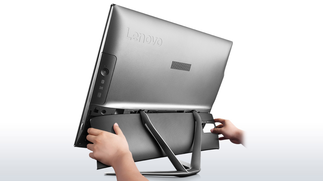Lenovo IdeaCentre 300 Intel® Pentium® 4405U 58.4 cm (23″) 1920 x 1080 pixels All-in-One PC 4 GB DDR4-SDRAM 500 GB HDD Windows 10 Pro Black image 3