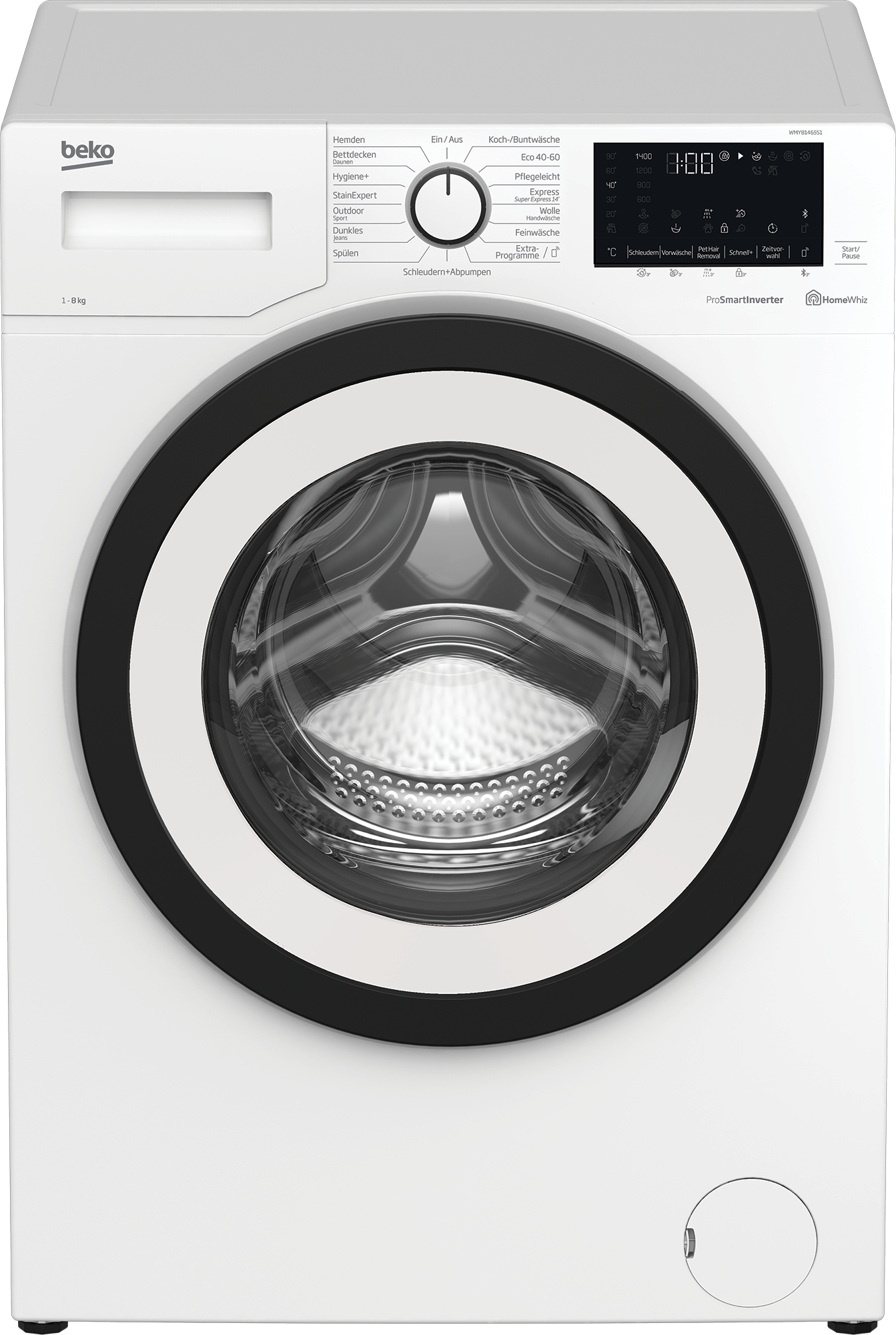 Beko WMY81465S1 — vue 1 sur 5