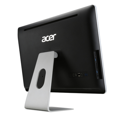 Acer Aspire Z3-715 Intel® Core™ i5 i5-7400T 60.5 cm (23.8″) 1920 x 1080 pixels Touchscreen All-in-One PC 4 GB DDR4-SDRAM 1 TB HDD NVIDIA® GeForce® GT 940M Windows 10 Home Wi-Fi 5 (802.11ac) Black, Silver image 4