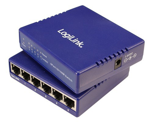 LogiLink Desktop Switch 5-Port – image 2