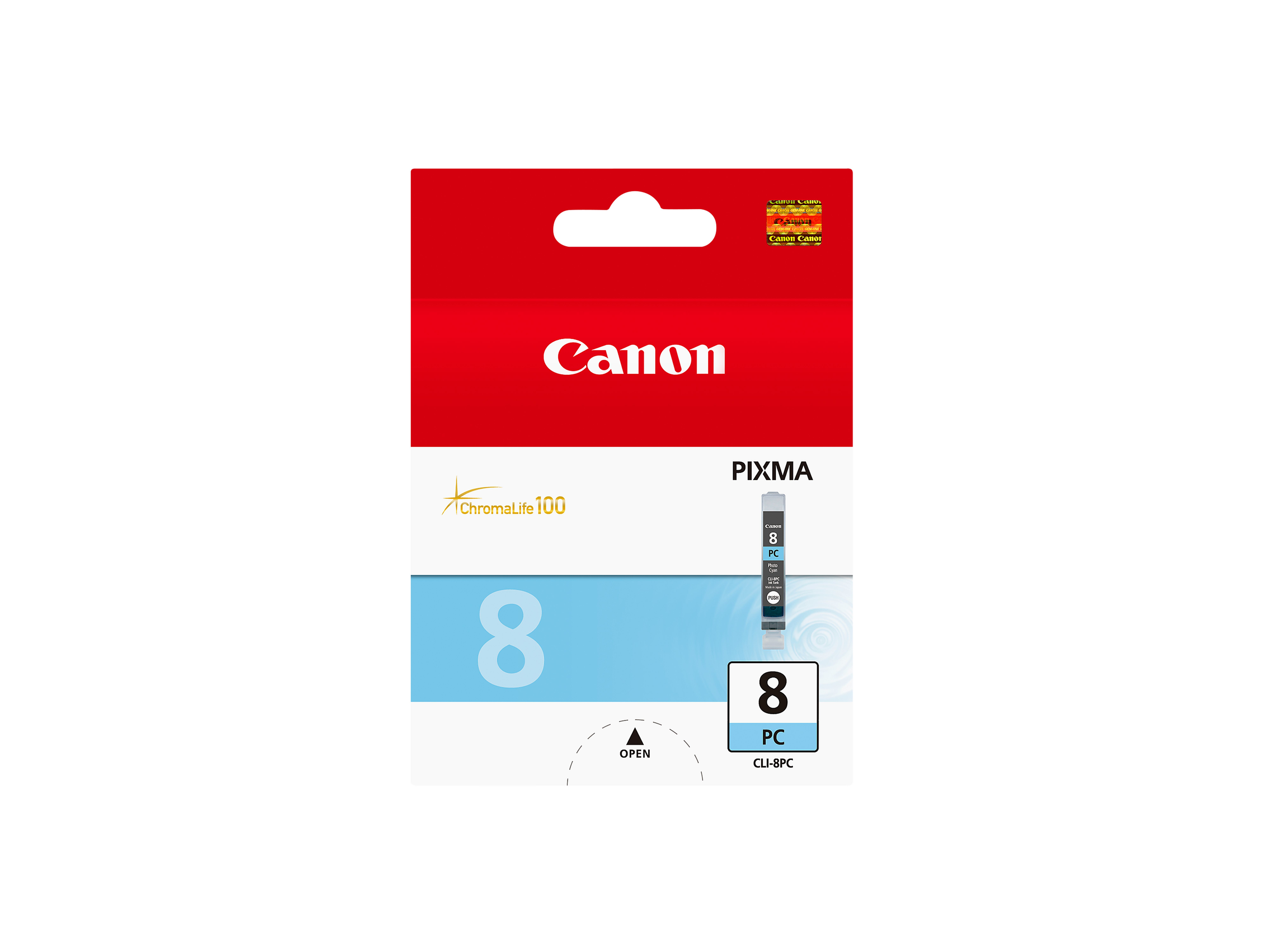 Canon 0624B001 mustekasetti 1 kpl Alkuperäinen Valokuva syaani