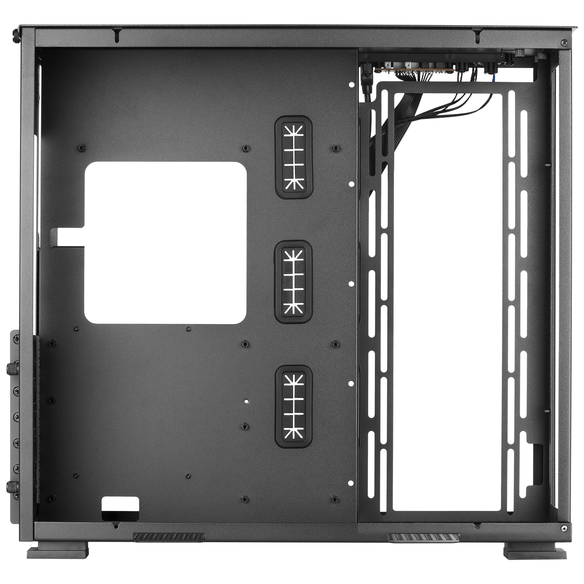 Mars Gaming MCV2 Black XXL Premium ATX Gaming Case Dual Tempered Glass Windows Modular Dual-Camera Structure – image 6