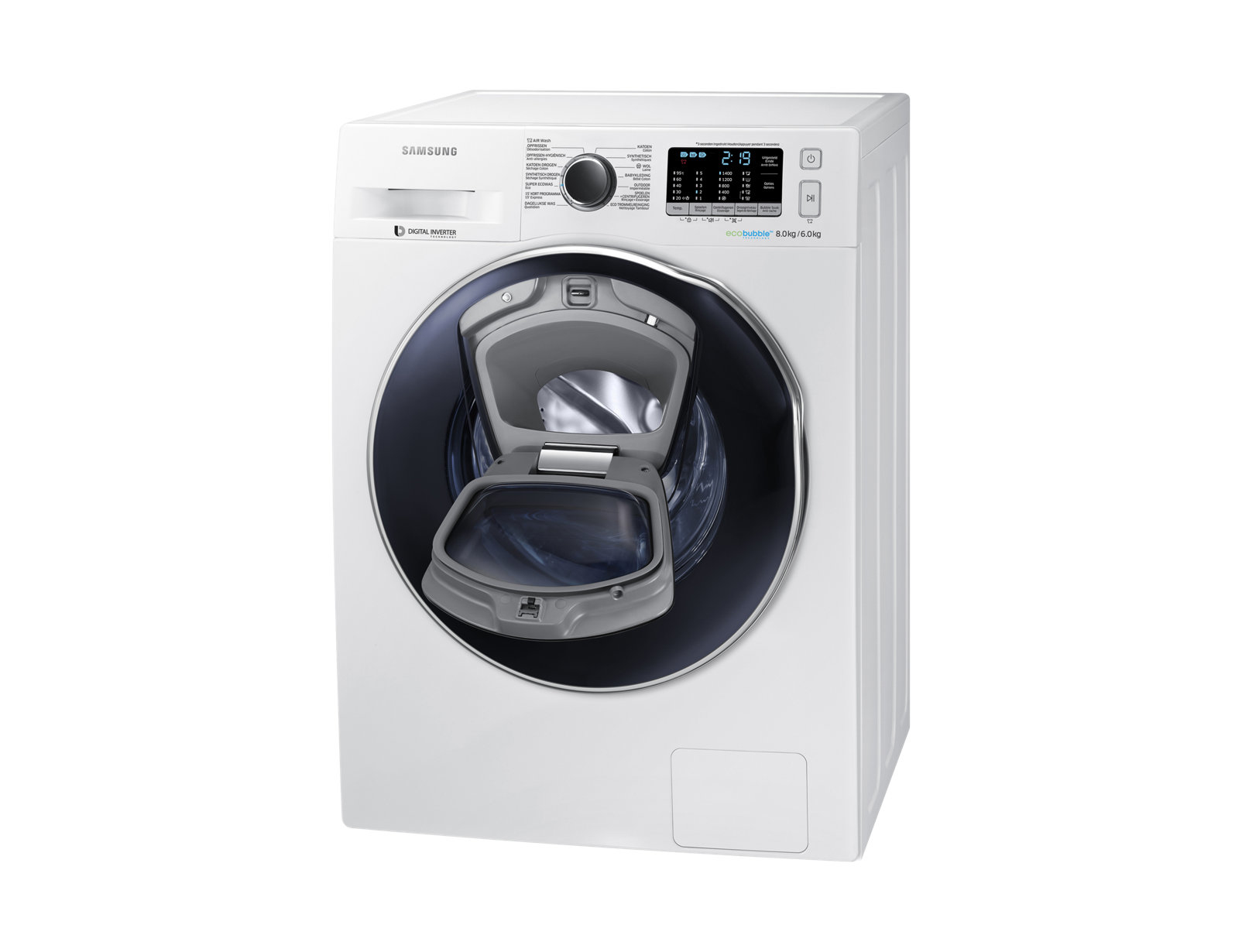 Samsung WD81K5400OW washer dryer Freestanding Front-load White – image 4