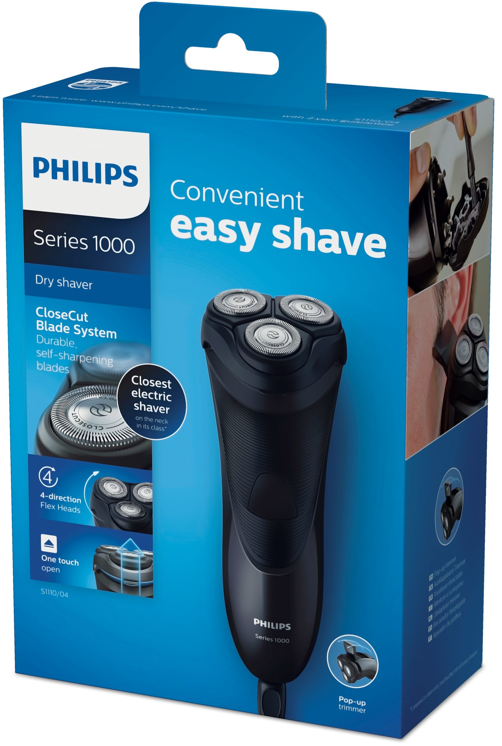 Philips 1000 series Dry electric shaver S1110/04 – image 2