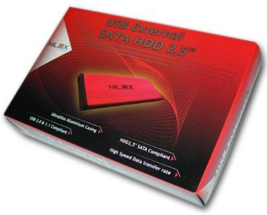 Nilox Pocket 320gb "F1 Line" Red – image 2