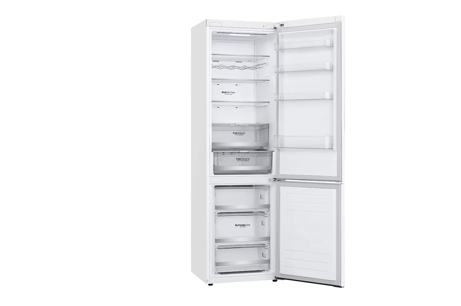 LG GBB72SWDGN fridge-freezer Freestanding – image 9