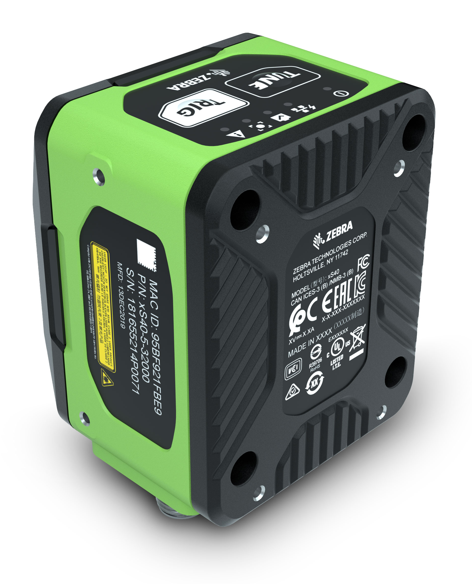 Zebra FS42 Fixed bar code reader 1D/2D CMOS Black, Green – image 8