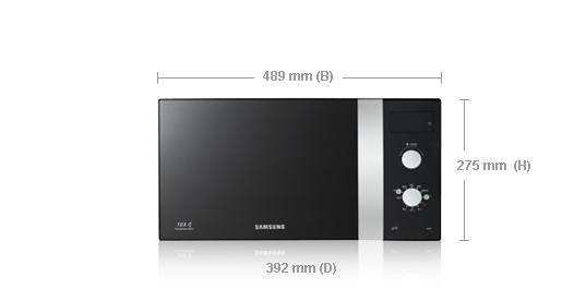 Samsung GE82V-BB microwave Black – image 4