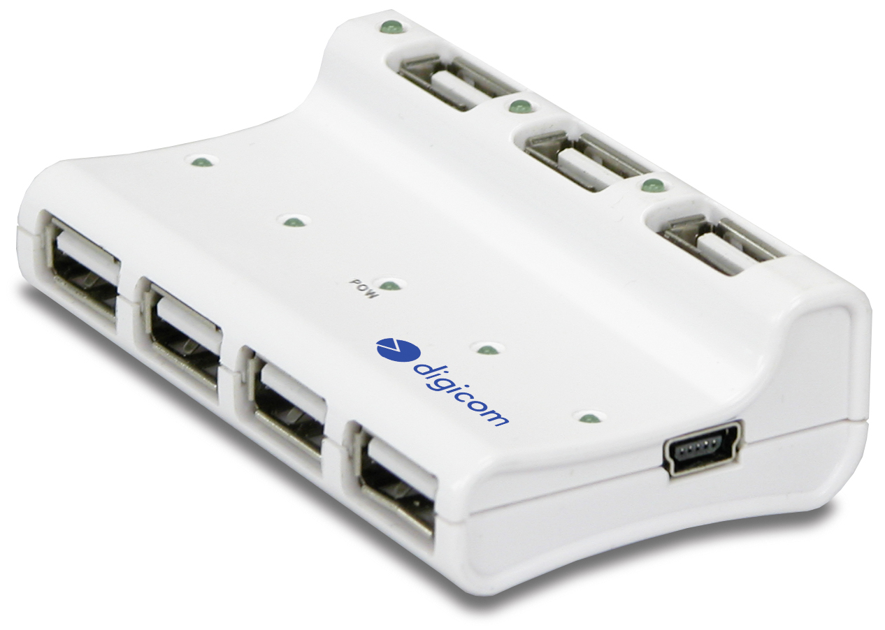 Digicom HUSB70P-G03 480 Mbit/s White – image 2