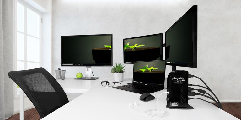 Plugable Technologies UD-ULTCDL laptop dock/port replicator Docking USB 3.2 Gen 1 (3.1 Gen 1) Type-C Black – image 4
