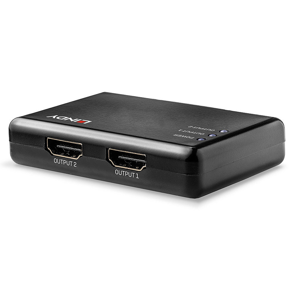 Lindy 2 Port HDMI 10.2G Splitter, Compact – image 5
