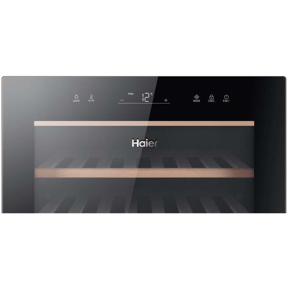Haier FWC FWC49GA Compressor wine cooler Freestanding Black 49 bottle(s) – image 2