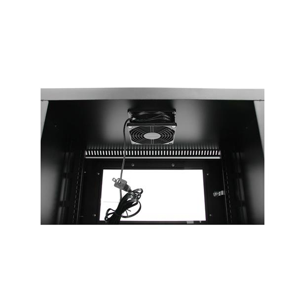 StarTech.com 2-Post 6U Wall Mount Network Cabinet with Acrylic Door – image 3